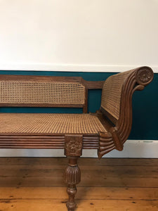 Cane Sofa / Day Bed