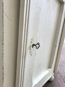 19th Century Painted Hungarian Cupboard