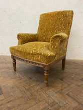Load image into Gallery viewer, Antique French Chair - Yellow
