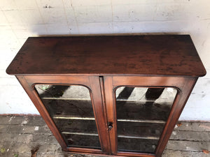 Victorian Glass-fronted Cabinet