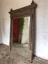 Load image into Gallery viewer, Antique French Mantle Mirror
