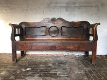 Load image into Gallery viewer, Antique Hungarian Bench
