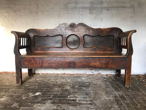 Antique Hungarian Bench
