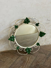 Load image into Gallery viewer, 1960s Ivy Detailed Convex Mirror

