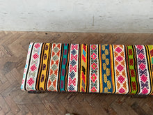 Load image into Gallery viewer, Long Striped Kilim Ottoman
