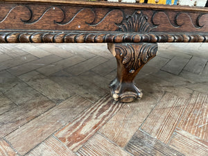 Long Striped Kilim Ottoman