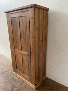 Antique Pine Larder Cupboard