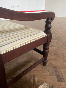 Scalloped Edge Hall Bench