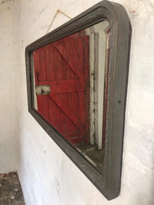 Horizontal French Grey Mirror 1930s