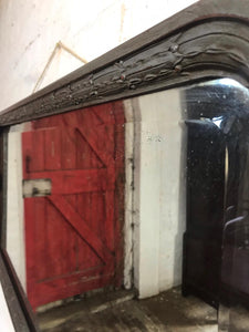 Horizontal French Grey Mirror 1930s