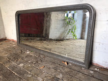 Load image into Gallery viewer, Horizontal French Grey Mirror 1930s
