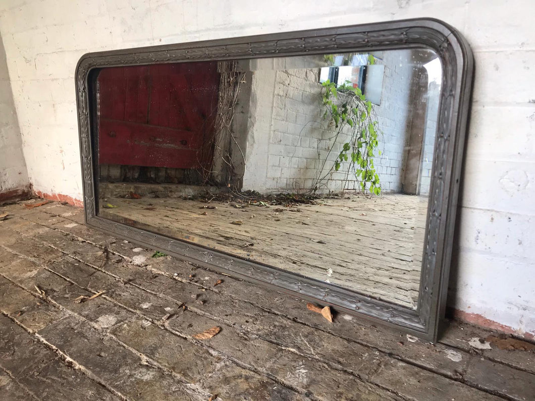 Horizontal French Grey Mirror 1930s