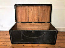 Load image into Gallery viewer, 1820s Leather Bound Trunk
