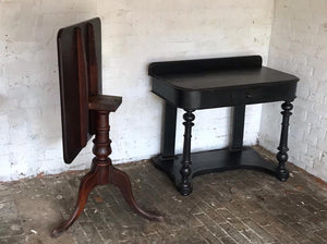 Victorian Ebonised Console Table