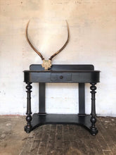 Load image into Gallery viewer, Victorian Ebonised Console Table
