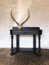 Load image into Gallery viewer, Victorian Ebonised Console Table
